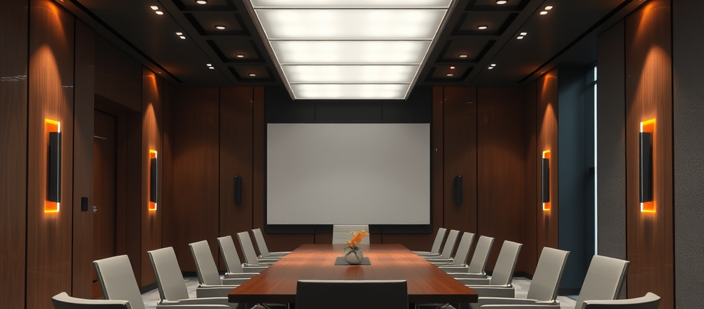 Choosing the Perfect Lighting for Your Conference Room