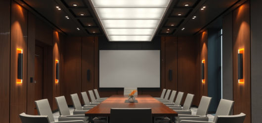 Choosing the Perfect Lighting for Your Conference Room